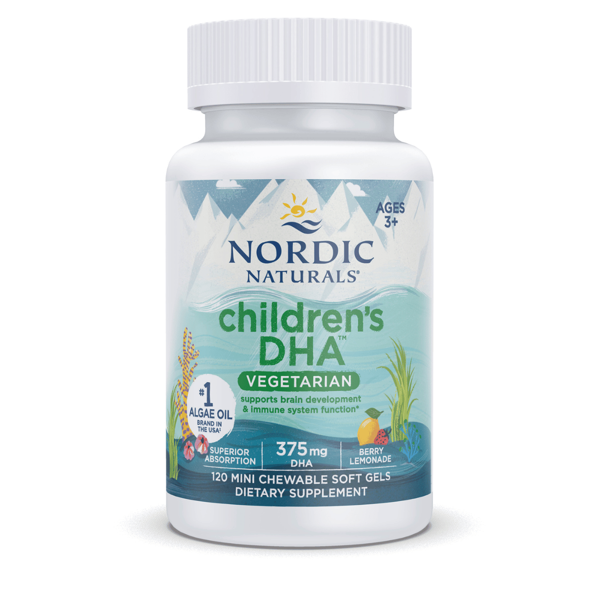 Childrens DHA™ Vegetarian – Berry Lemonade 