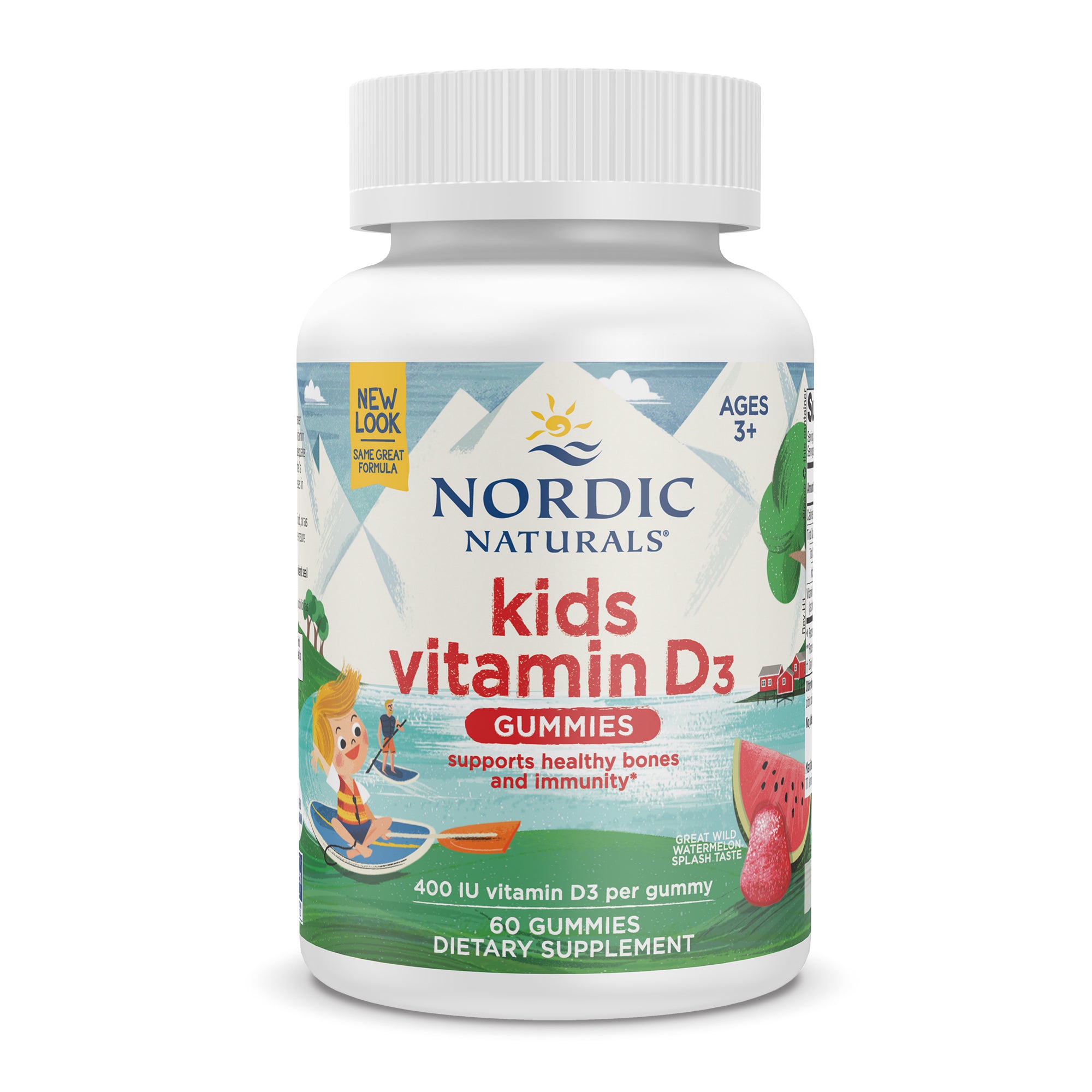 Vitamin D3 Gummies KIDS – Wild Watermelon Splash 60 gummies