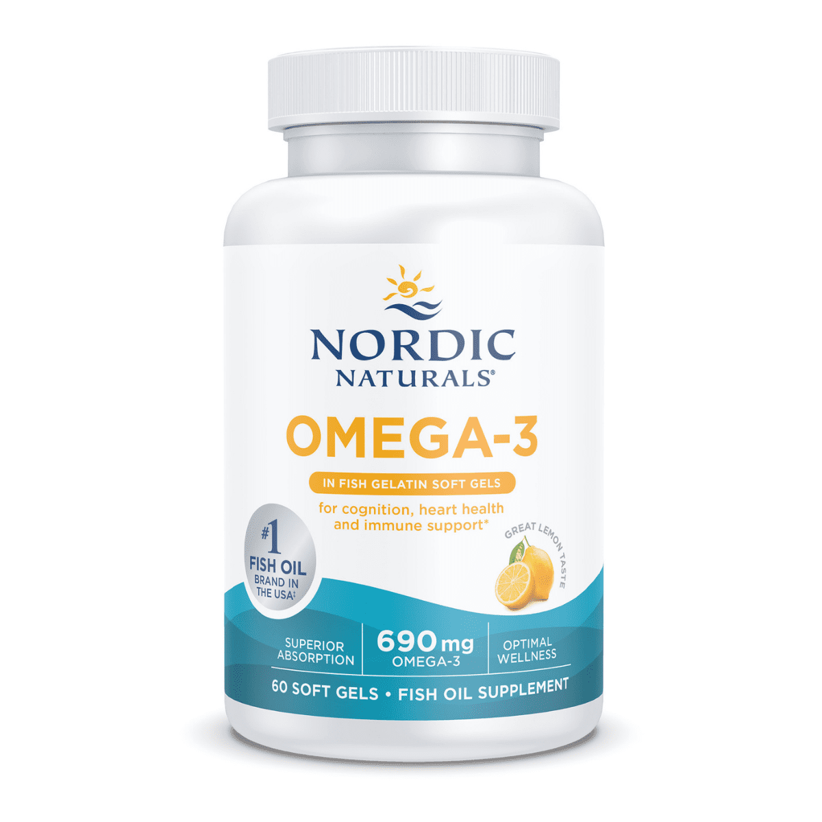 Omega-3 Fish Gelatin – Lemon 