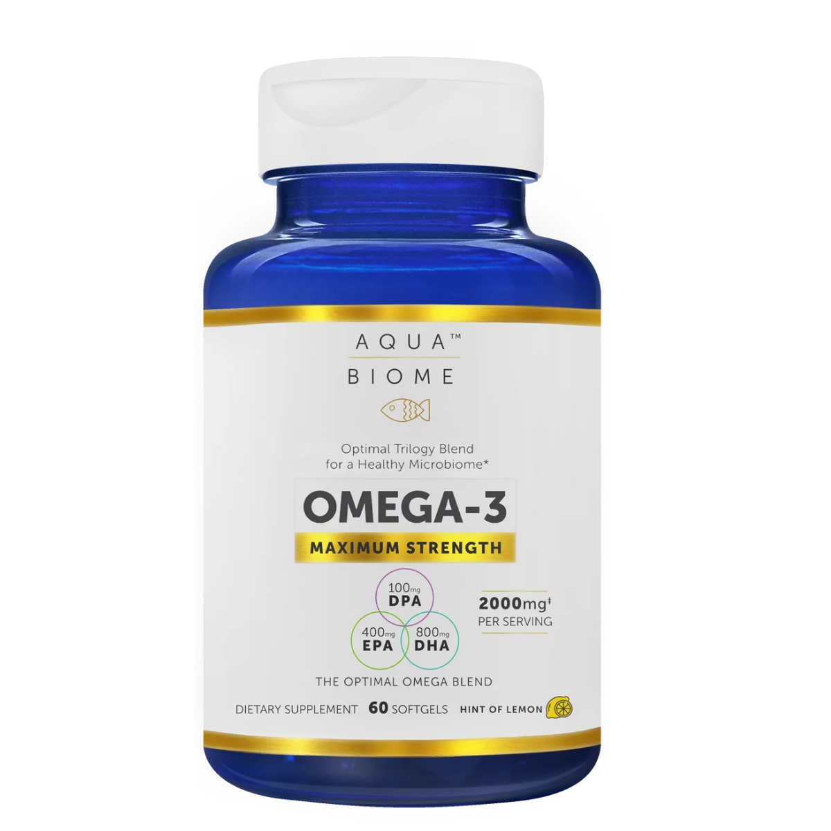 Aqua-Biome Fish Oil Maximum Strength 